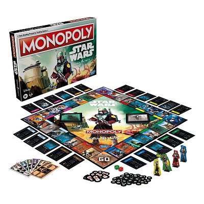 Desková hra Star Wars Monopoly Boba Fett Edition *Anglická verze*